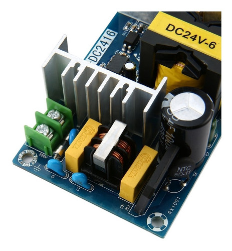 Imagen 2 de 3 de Fuente Switching Ac 220v Salida Dc 24v 9a Step Down Ac/dc