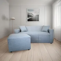 Comprar Sillon Sofa 3 Cuerpos + Camastro+ 2 Almohadones Envio Gratis