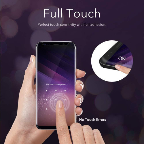 Imagen 7 de 8 de Vidrio Templado Samsung S8 S9 S9 Plus Whitestone Dome Glass#