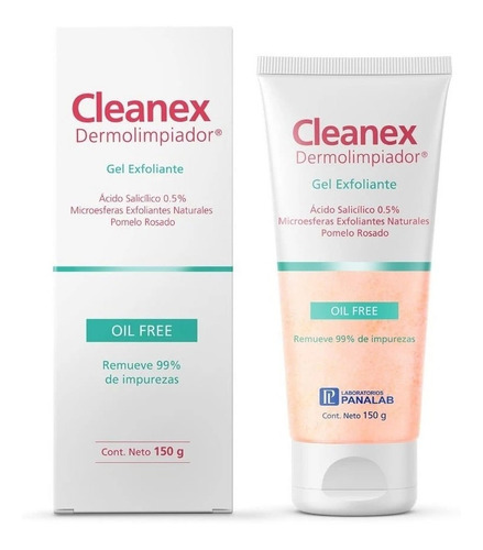 Cleanex Dermolimpieador Gel Exfoliante Facial X 150 G