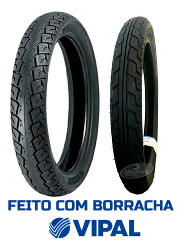 Par Pneu Yamaha Ybr Universal Original Fabreck