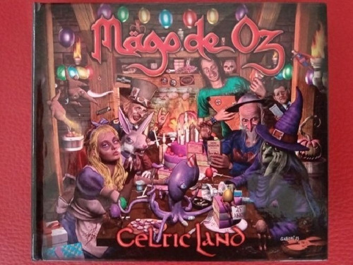 Cd Mago De Oz Celtic Lands Cd Firmado (no Dedicado) Tz013
