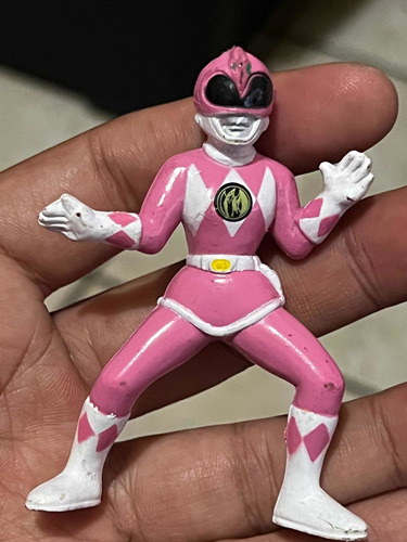 Power Rangers Mini Figura (rosa)