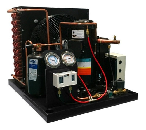Imagen 1 de 1 de Unidad Condensadora 5 Hp Media Baja R22 R404 220v Invotech