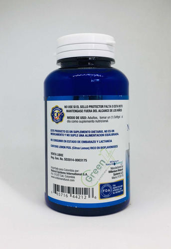 Vitamina C 500mg + Acerola X100 Softgels Natural Systems
