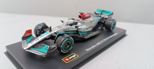 Escala 1:43, Formula 1 Mercedes Benz George Rusell, Burago, 