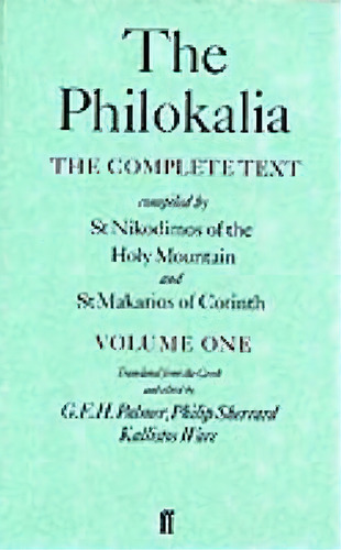 The Philokalia Vol 1, De G. E. H. Palmer. Editorial Faber Faber, Tapa Blanda En Inglés
