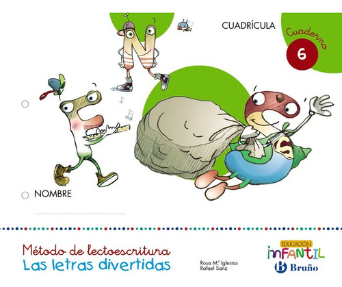 Las Letras Divertidas Cuadrícula Cuaderno 6 (libro Original)