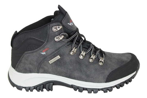 Zapatilla Outdoor Hombre/juvenil Wisdom Negro W9-703