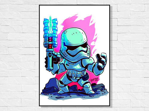 Cuadro Decorativo Star Wars Stormtrooper