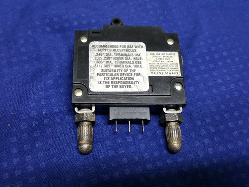Interruptor Am1s- Z349- 7w Heinemann 30amp