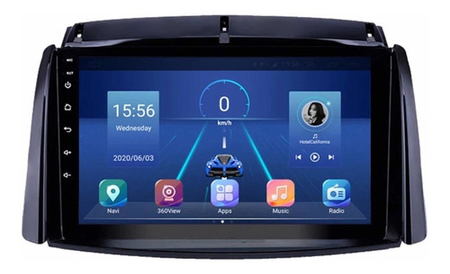 Pantalla Android 10 1+16 Gb Renault Koleos Gps Wifi