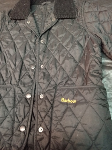 Campera Barbour Quilted Niños 5/4 35cm Impecable