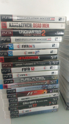 Lote De Jogos Ps3 - 19 Jogos Das Fotos