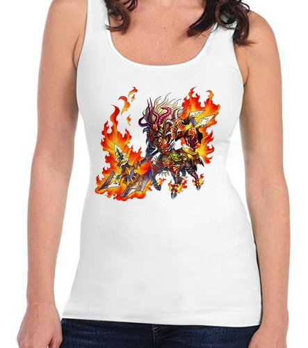 Musculosa Guerrero Oriental Mitologia Fuego Arma