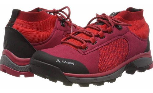 Zapatos De Trekking Vaude Nuevos Mujer Rojos Talla 38 