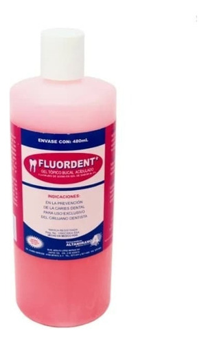 Fluordent Gel Tópico Bucal Acidulado 480ml