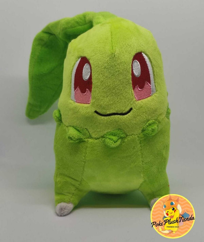 Imagen 3 de 3 de Chikorita Peluche Pokemon Promo Taza Pokebola Envío Gratis