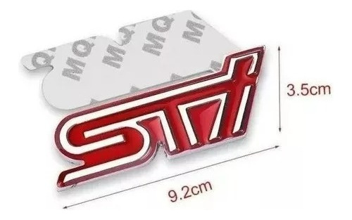 Logo Emblema Adhesivo Subaru Wrx Sti