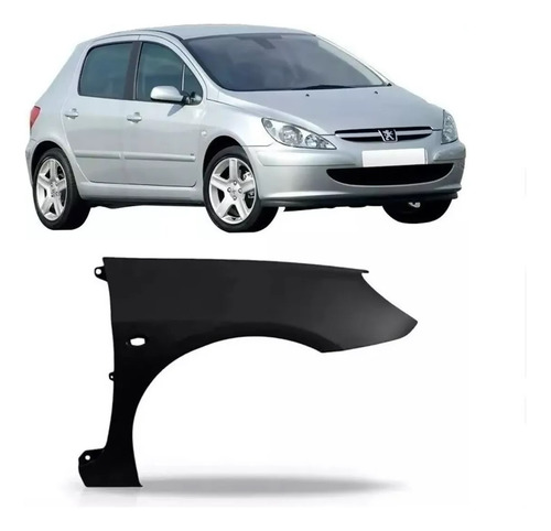 Paralama Peugeot 307 2003 2004 2005 2006 Direito