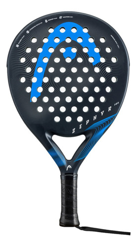 Pala De Padel Head Zephyr Pro 2023 365gr Black Blue