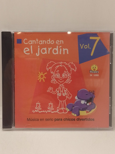 Cantando En El Jardín Vol 7 Cd Nuevo 