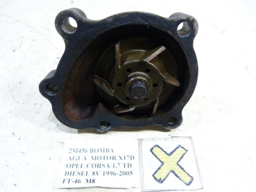 Bomba Agua  Motor X17d Opel Corsa 1.7 Td Diesel 8v 1996-2005