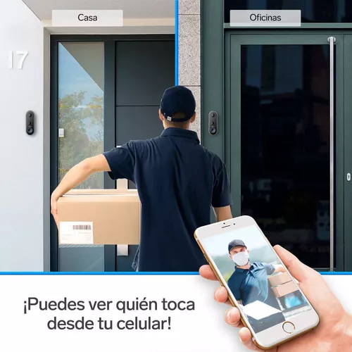 Video Portero Wifi Hd + 720P + Control Vía Celular Aplicación Móvil