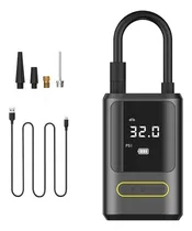 Comprar Inflador De Neumáticos Portátil Genérico Atj-8466 Color Negro 7.4