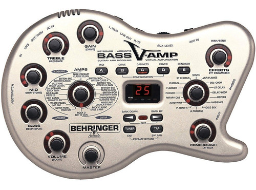 Pedaleira Para Baixo Bass V-amp Behringer 110v