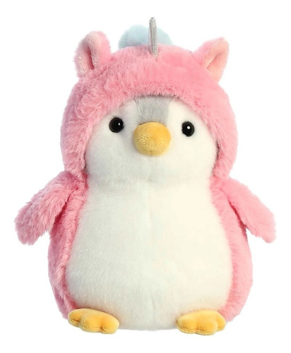 Peluche Aurora Pinguino Disfrazado Con Capucha Suave Disfraz
