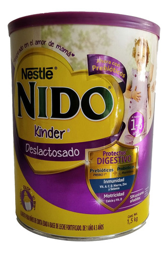 Nido Lacto-ease 1.5 Kg Lata Con Leche En Polvo