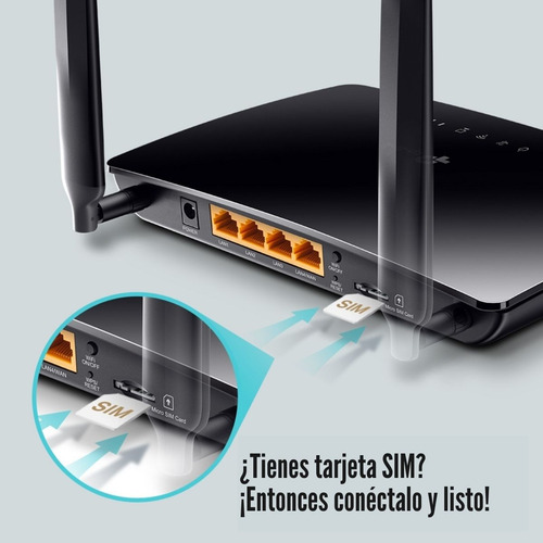Router Wireless Tp-link Tl-mr6400 (apac) 4g Lte N 300mbps