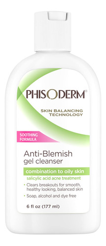 Phisoderm Gel Limpiador Antimanchas, Para Piel Grasa, Combi.