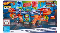 Comprar Ciudad Hot Wheels Autolavado Mega Torre