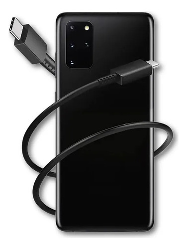 Cable 1m Android Usb-c A Usb Negro Cargador Datos Original