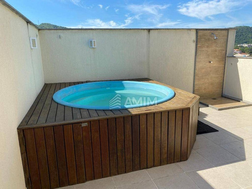Imagem 17 de 26 de Cobertura Com 2 Dormitórios À Venda, 120 M² - Badu - Niterói/rj - Co0415
