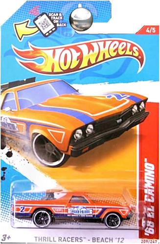 Hot Wheels # 209/247 - '68 El Camino - 1/64 - V5513