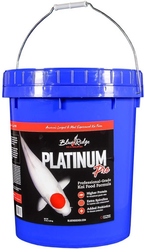 Alimento Profesional Para Peces Koi Platinum Pro 14 Lb