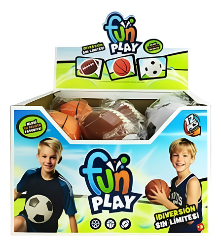 Fun Play Pelotas Anti Estres Deportes Color S