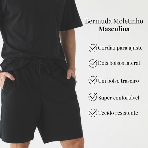Bermuda Moletinho Masculina The Use Abstract Angel Cupid