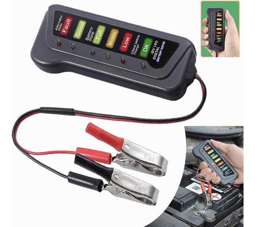 Tester Probador De Bacteria 12volt Para Auto