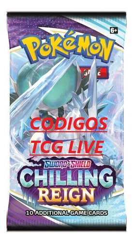 100 Codigos Sobres Reinado Escalofriante Pokémon Tcg Live