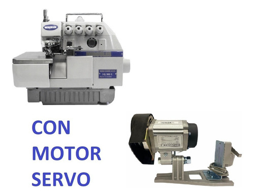 Imagen 1 de 6 de Maquina De Coser Over 5 Hilos Industrial Alta Velocidad