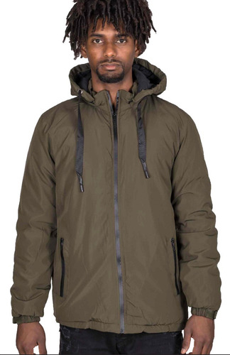 Imagen 3 de 9 de Campera De Hombre Impermeable Importada Capucha Desmontable
