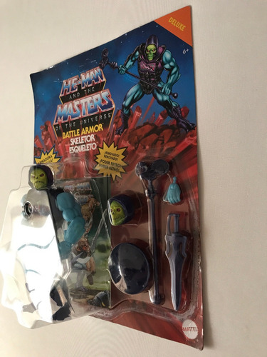 Skeletor Battle Armor Motu Origins Reempaquetado Armadura Ba (Usado)