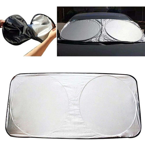 Parasol Plegable Premium Para Auto Circular Milhome