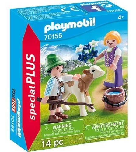 Playmobil Niños Con Ternero 70155 Special Plus Ink Educando