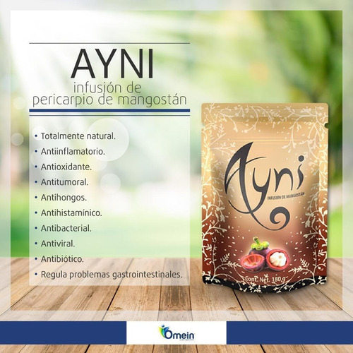 Ayni Infusion De Mangostan