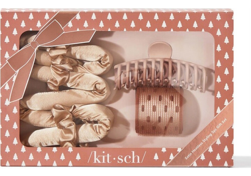 Set De Rizado Para Cabello Sin Calor Marca Kitsch 5 Piezas Satin